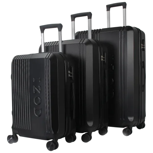IZOD Zane 3-Piece Expandable ABS Luggage Set image 2