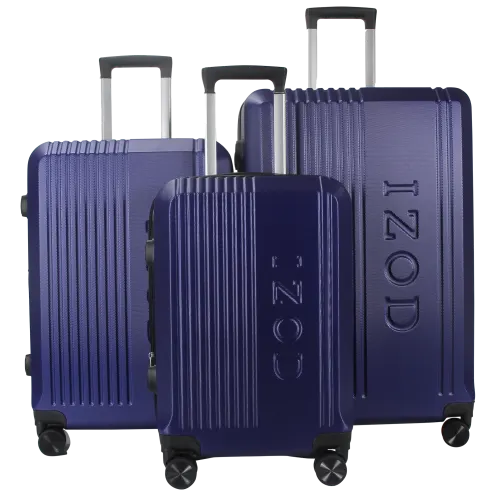 IZOD Zane 3-Piece Expandable ABS Luggage Set image 4