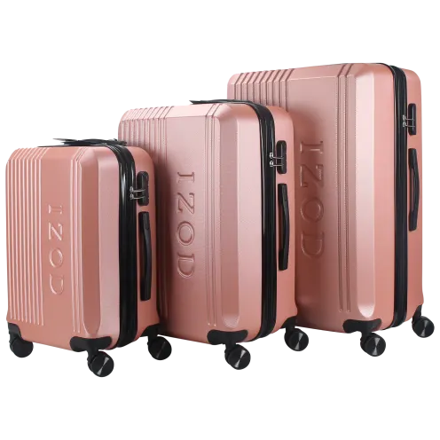 IZOD Zane 3-Piece Expandable ABS Luggage Set image 9