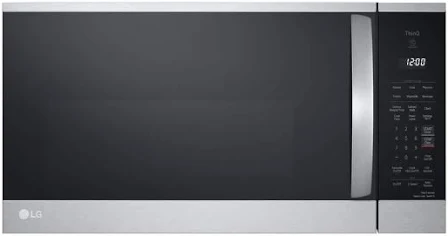 LG 1.8 cu. ft. 30 in. W Smart Over the Range Microwave Oven with EasyClean in PrintProof Stainless Steel 1000-Watt image 1