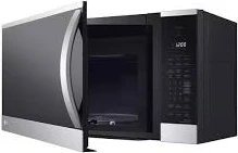 LG 1.8 cu. ft. 30 in. W Smart Over the Range Microwave Oven with EasyClean in PrintProof Stainless Steel 1000-Watt image 4