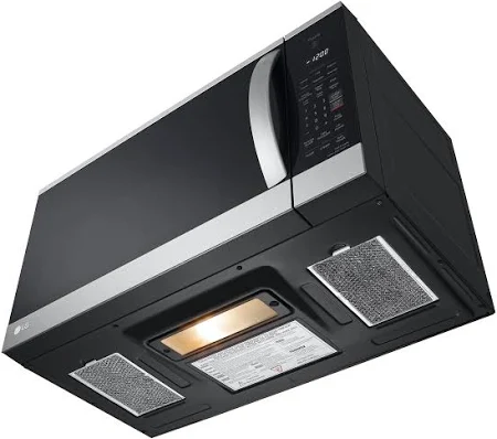 LG 1.8 cu. ft. 30 in. W Smart Over the Range Microwave Oven with EasyClean in PrintProof Stainless Steel 1000-Watt image 5