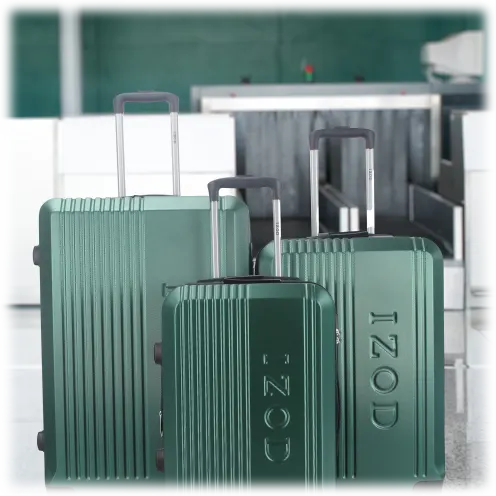 IZOD Zane 3-Piece Expandable ABS Luggage Set image 20