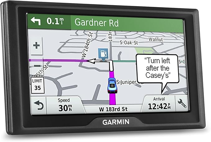 Garmin Drive 61 USA LM GPS Navigator System with Lifetime Maps, Spoken Turn-By-Turn Directions, Direct Access, Driver Alerts, TripAdvisor and Foursquare Data image 3