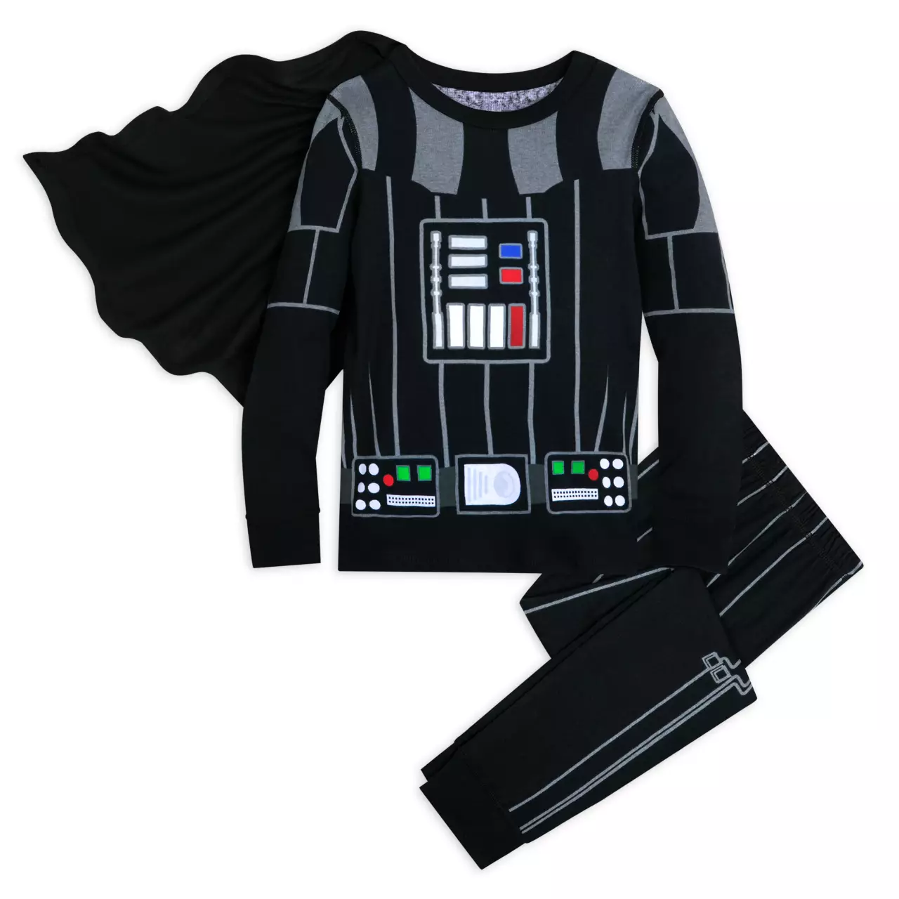 Darth Vader Costume PJ PALS for Kids – Star Wars image 1