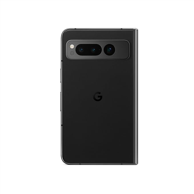 Google Pixel Fold - Unlocked Android 5G Smartphone with Telephoto Lens and Ultrawide Lens - Foldable Display - 24-Hour Battery - Obsidian - 256 GB image 3