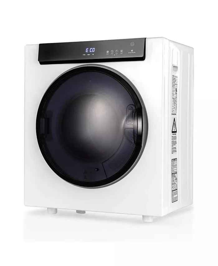 2.6 Cu.ft Compact Clothes Dryer with Touch Panel and 2 Modes Shipped and sold by Kuyotq image 1
