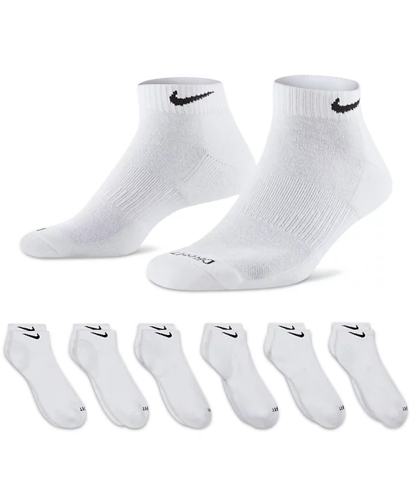 Nike Unisex Everyday Plus Cushioned Training Low Socks 6 Pairs image 5