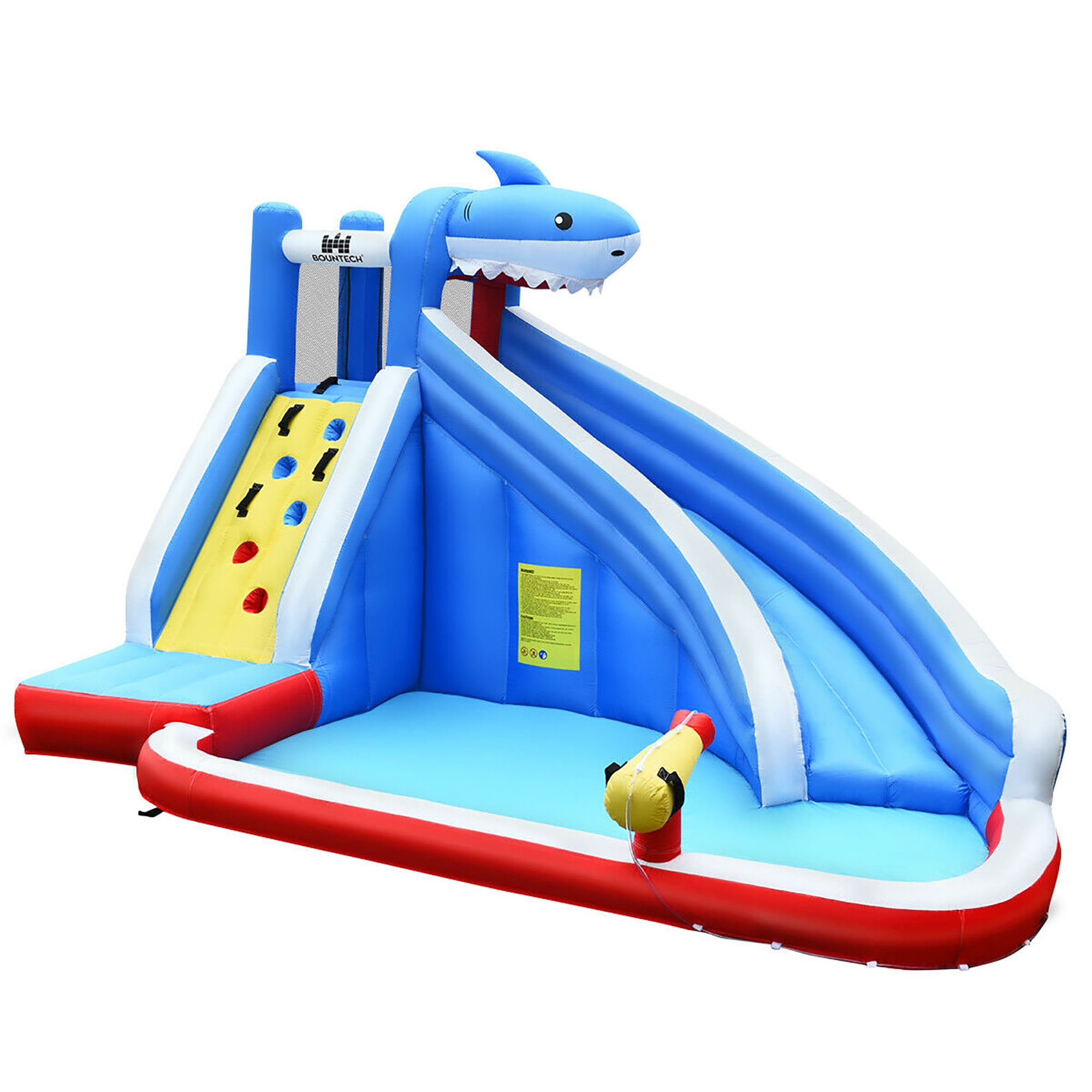 Costway Inflatable Water Slide Animal Shaped Bounce House Castle Splash Water Pool without Blower image 11