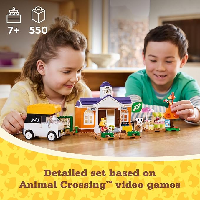 LEGO Animal Crossing K.K.’s Concert in The Plaza Building Toys Set - Animal Crossing Toy Figures & Playsets for Kids, Girls & Boys, Ages 7+ - Pretend Play Birthday Gift - 77052 image 2