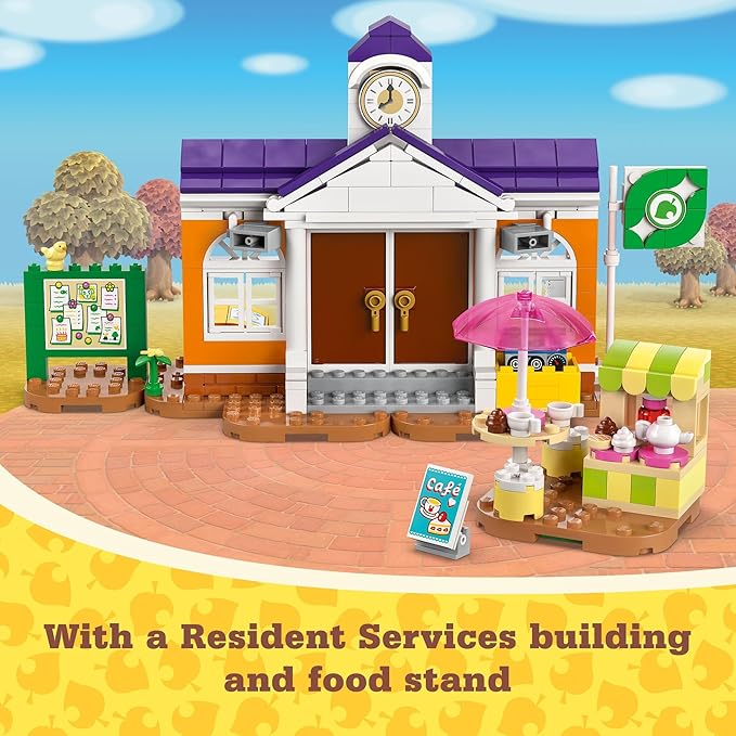 LEGO Animal Crossing K.K.’s Concert in The Plaza Building Toys Set - Animal Crossing Toy Figures & Playsets for Kids, Girls & Boys, Ages 7+ - Pretend Play Birthday Gift - 77052 image 3