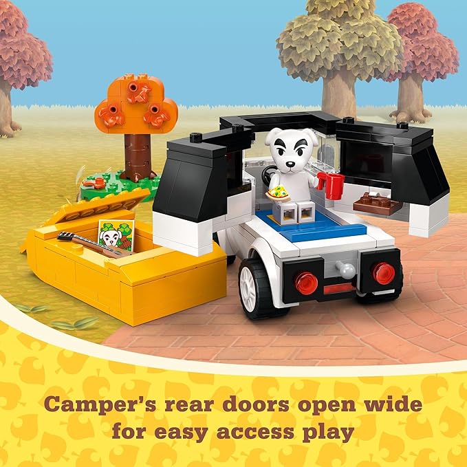 LEGO Animal Crossing K.K.’s Concert in The Plaza Building Toys Set - Animal Crossing Toy Figures & Playsets for Kids, Girls & Boys, Ages 7+ - Pretend Play Birthday Gift - 77052 image 5