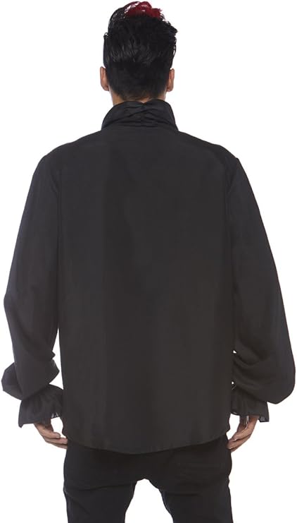 Leg Avenue Men's Costumes Pirate Shirt with Ruffles image 2
