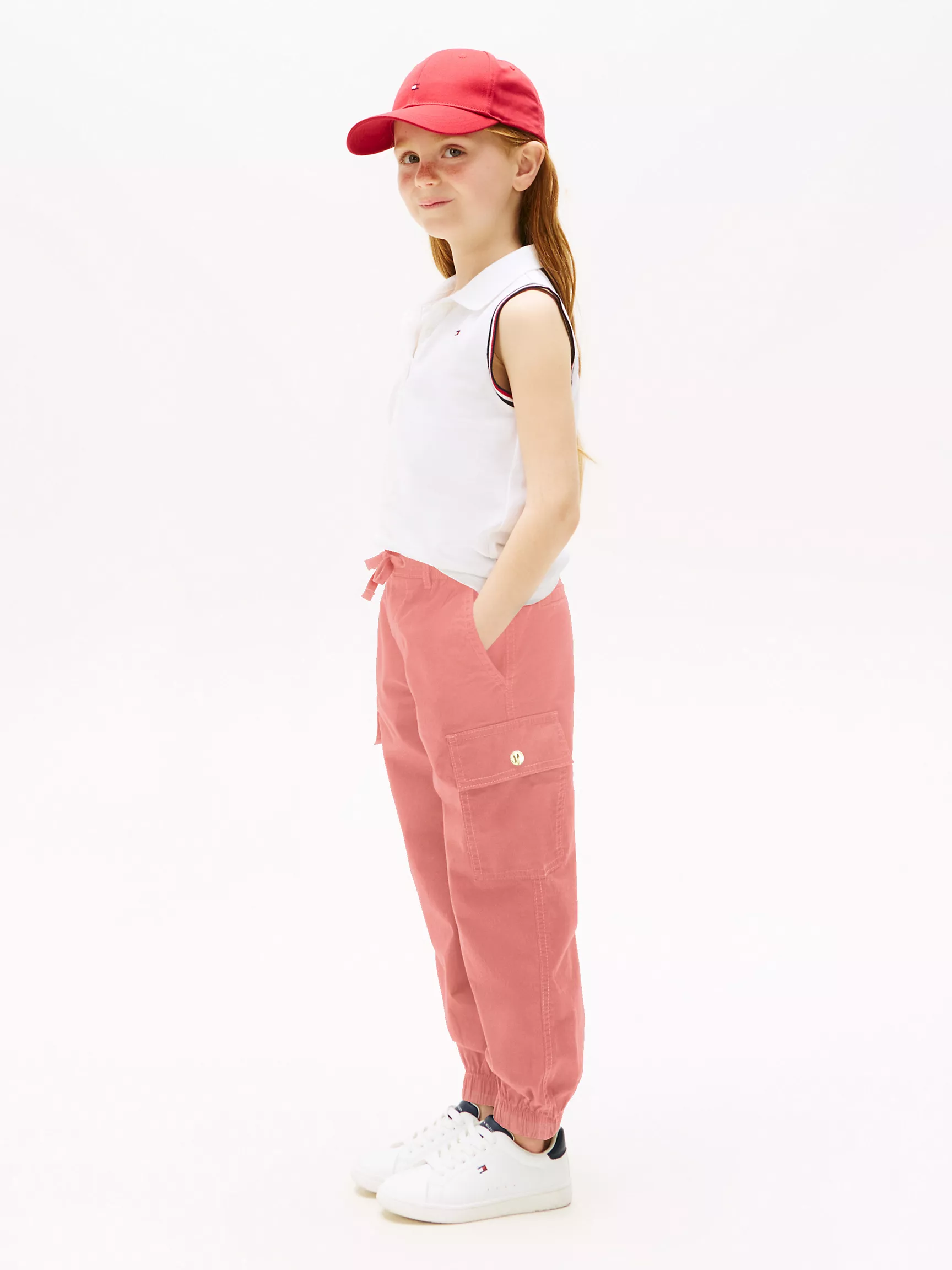 Kids' Stretch Chino Cargo Jogger image 3