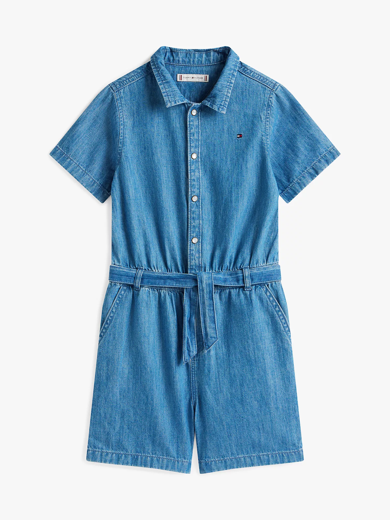 Kids' Denim Shortall image 4