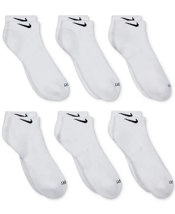 Nike Unisex Everyday Plus Cushioned Training Low Socks 6 Pairs image 3