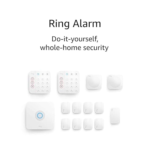 Ring Alarm 14-Piece Kit – Wireless Smart Home Security System | Expandable | Easy Setup | Mobile App Control | 24/7 Professional Monitoring | Alexa Compatible image 1