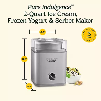 Cuisinart® Pure Indulgence Ice Cream Maker image 6