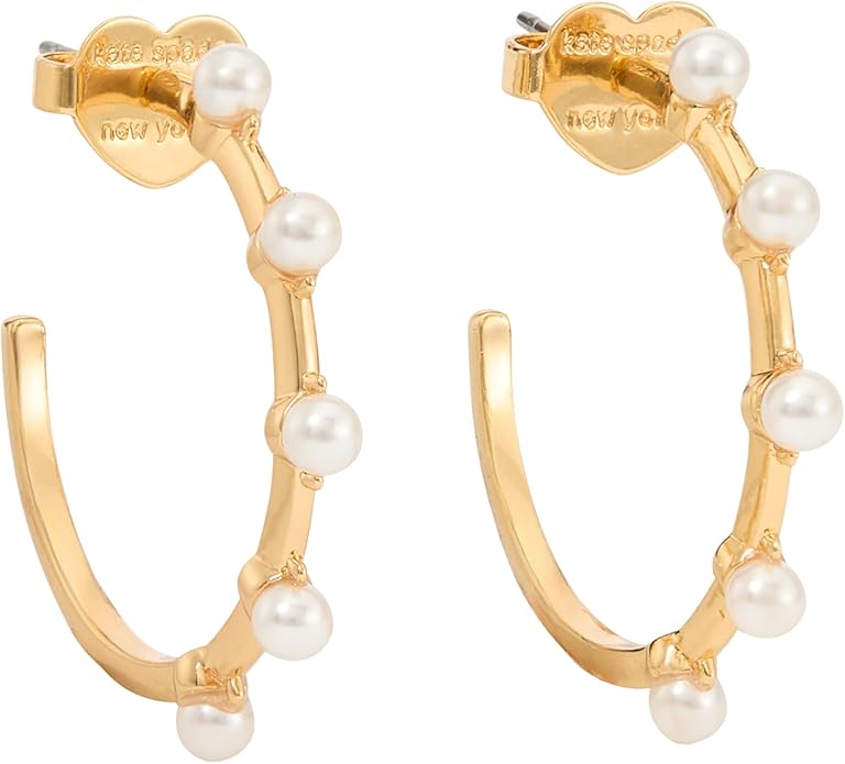 Kate Spade New York Hint Of Shimmer Hoops image 1