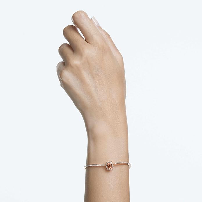 Swarovski Una Bangle Rose Gold Tone Finish image 4