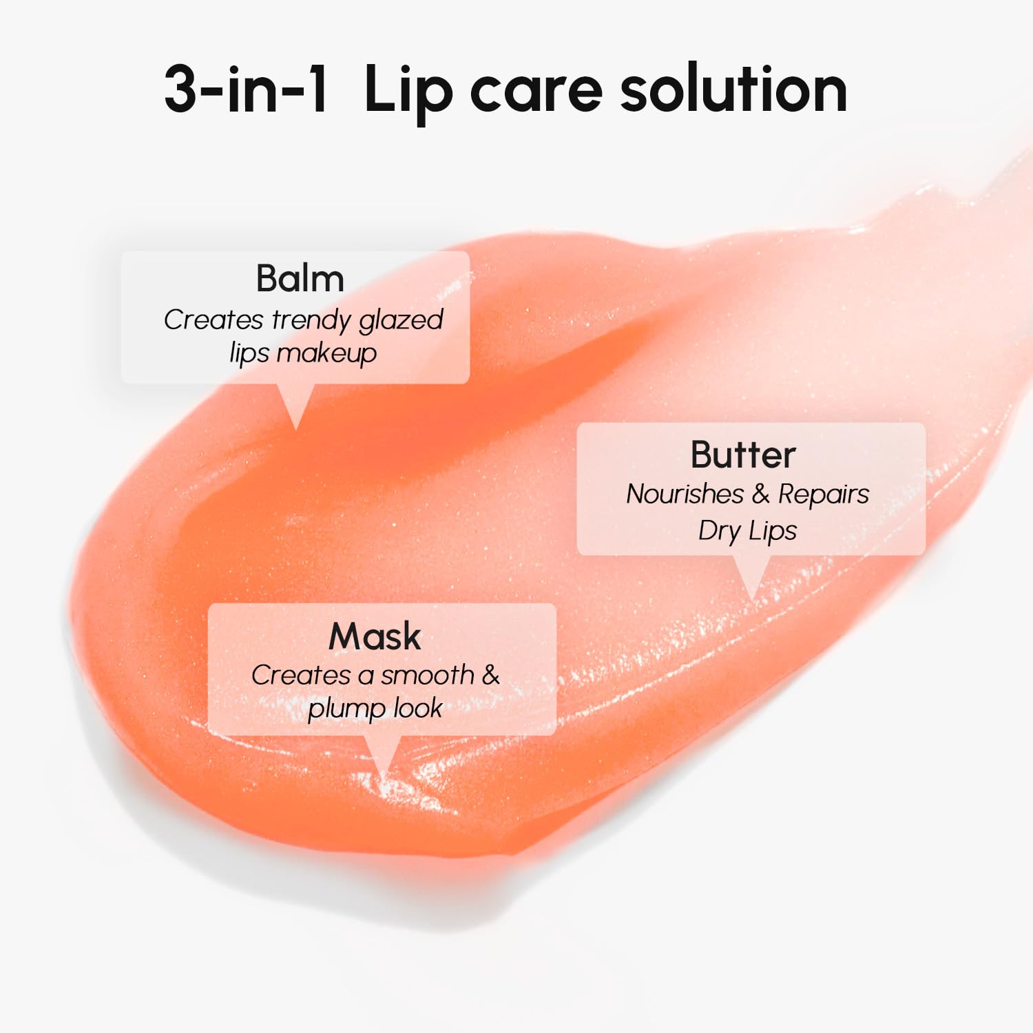 MAREE Lip Mask with Hyaluronic Acid - Overnight Butter Balm - Moisturizer for Very Dry Lips - Hidratante de Labios Care Hydration image 6