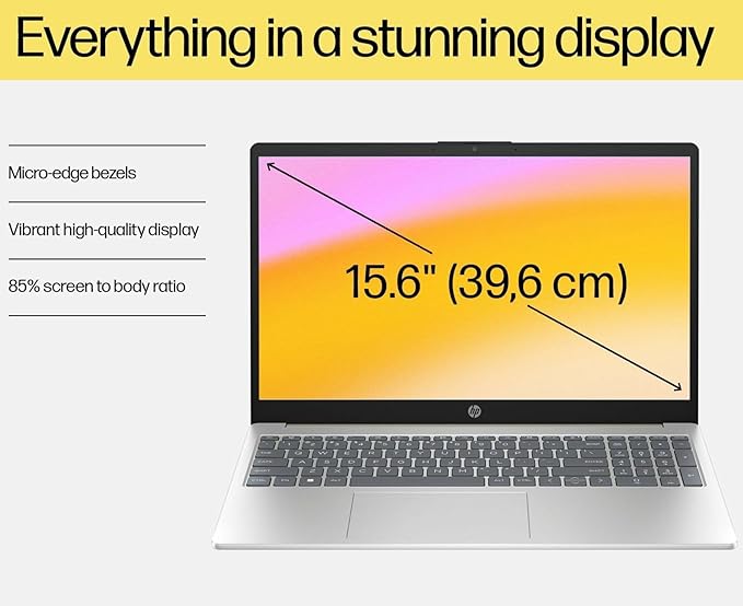 HP Laptop Computer for Home and Business Student, 15.6" FHD, Intel 4-Core Processor (Beat i3-1115G4), 32GB DDR4 RAM, 1TB PCIe SSD, WiFi 6E, Bluetooth 5.3, Type-C, HDMI, Windows 11 Pro, Tichang image 3