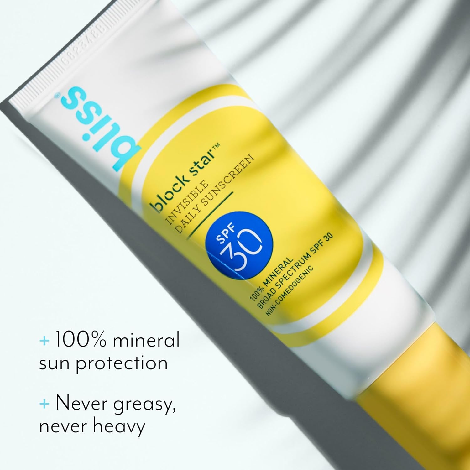 Bliss Block Star SPF 30 Daily Tinted Sunscreen with Zinc Oxide, Sunscreen & Makeup Primer- All Skin Tones - 100% Mineral Broad Spectrum Sunscreen with Titanium Dioxide & Antioxidant Blend,- 1.4 fl oz image 2