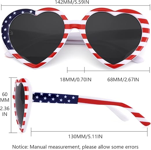 IOHLNG Heart Sunglasses for Women Men Oversized Trendy Love Shaped Sunglasses Retro Lovely Fashion Cute Sun Glasses image 4