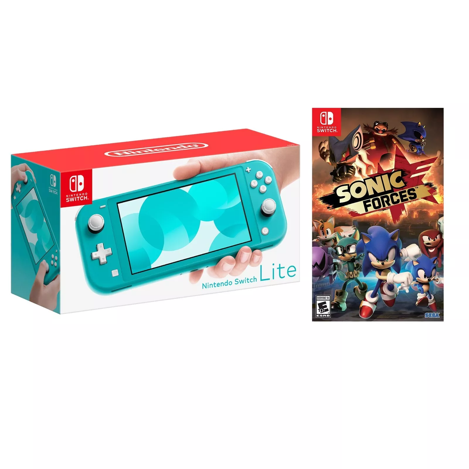NEW Nintendo Switch Lite Handheld Console + FREE GAME SONIC FORCES - PICK COLOR image 1