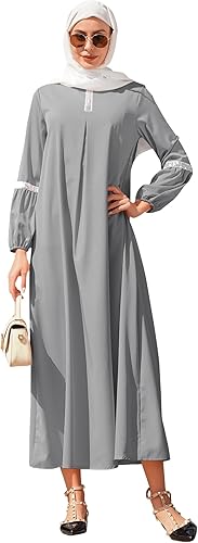 IWEMEK Sequin Islamic Prayer Dress Islamic Prayer Clothes for Women One Piece Arabian Muslim Abaya for Women Dubai Outfits image 1