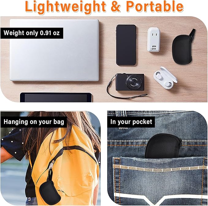 OPTOFENDY Folding Reading Glasses for Women Men, Portable Blue Light Blocking Glasses Readers with Zipper Case image 6