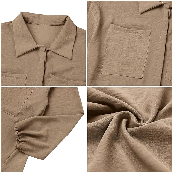ODIZLI Muslim Long Sleeve Blouse Wide Leg Pants Suits Autumn Solid Abaya Women Matching Sets 2PCS Tracksuits Turkey Kaftan image 3