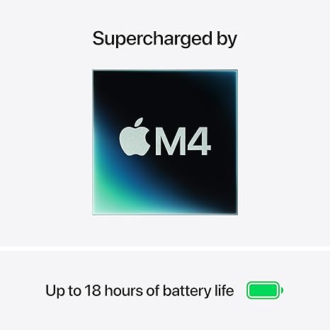 Apple 2025 MacBook Air 13-inch Laptop with M4 chip: Built for Apple Intelligence, 13.6-inch Liquid Retina Display, 16GB Unified Memory, 256GB SSD Storage, 12MP Center Stage Camera, Touch ID; Sky Blue image 2