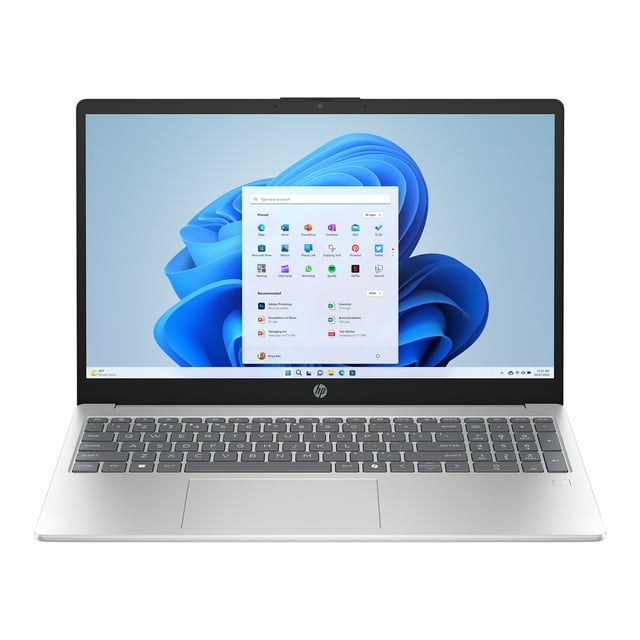 HP 15.6 inch FHD IPS Windows Laptop Intel Core i5-1334U 8GB RAM 512GB PCIe NVMe SSD Natural Silver image 1