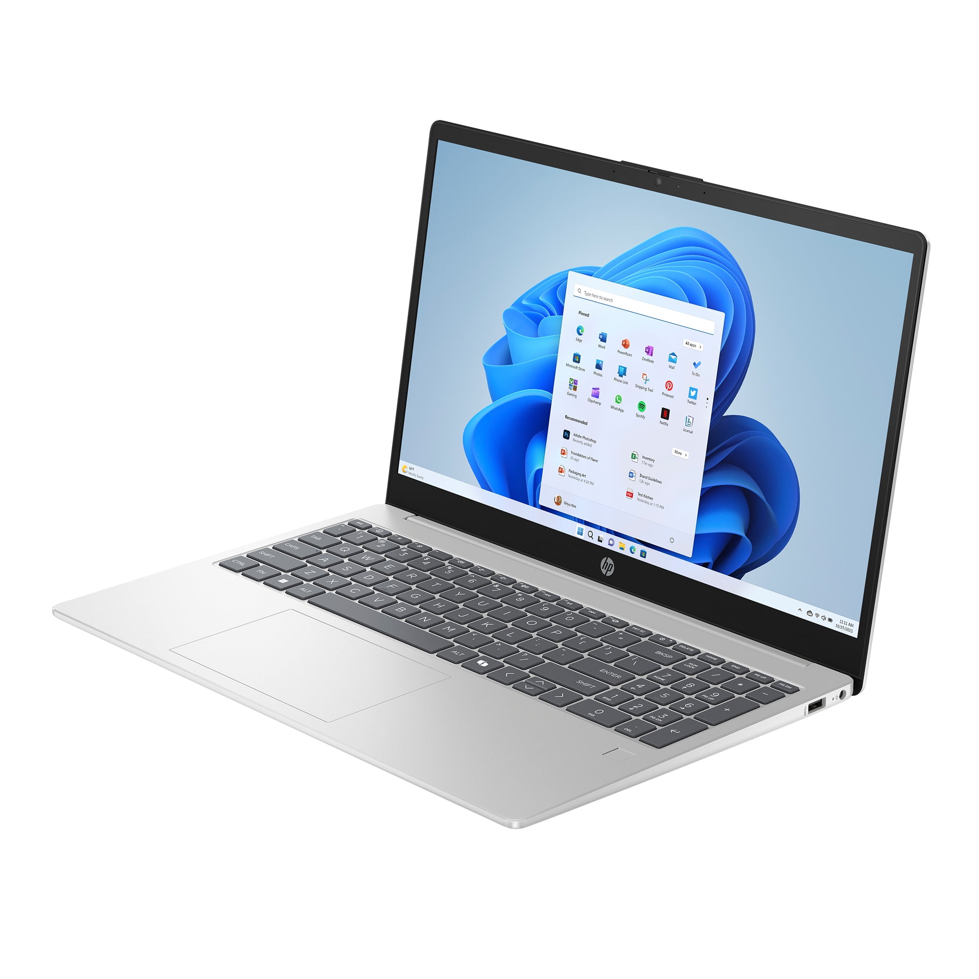 HP 15.6 inch FHD IPS Windows Laptop Intel Core i5-1334U 8GB RAM 512GB PCIe NVMe SSD Natural Silver image 4