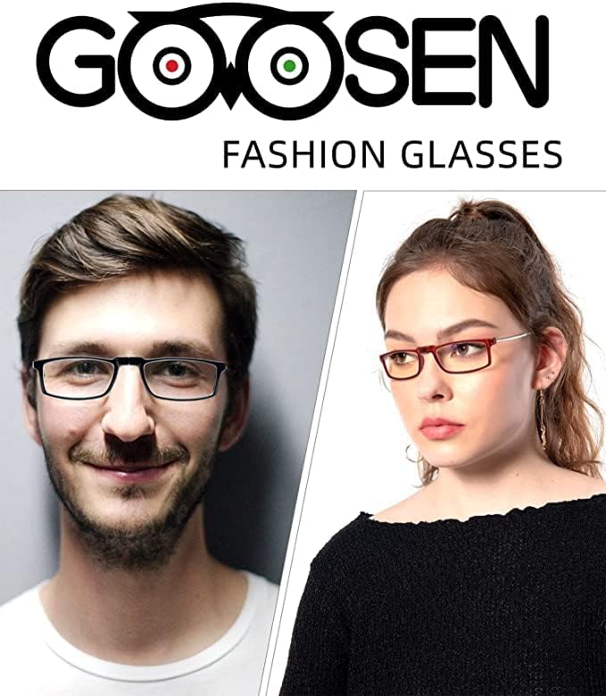 Reading Glasses for Women Men, Keychain Bags Compact Folding Readers, Clear Lens Blue light Glasses Spring Hinge image 5