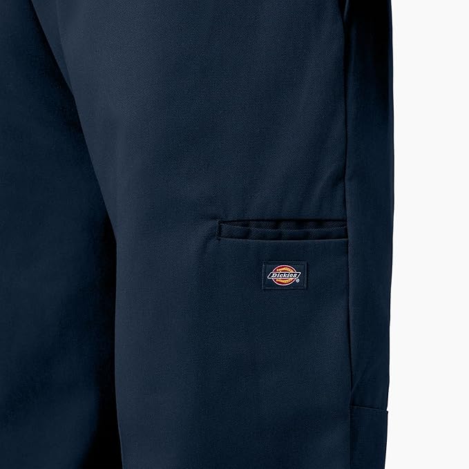 Loose Fit Double Knee Work Pants. Dark Navy, 32 30 image 3
