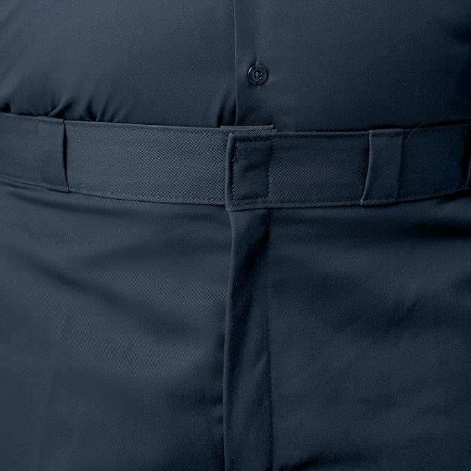Loose Fit Double Knee Work Pants. Dark Navy, 32 30 image 4