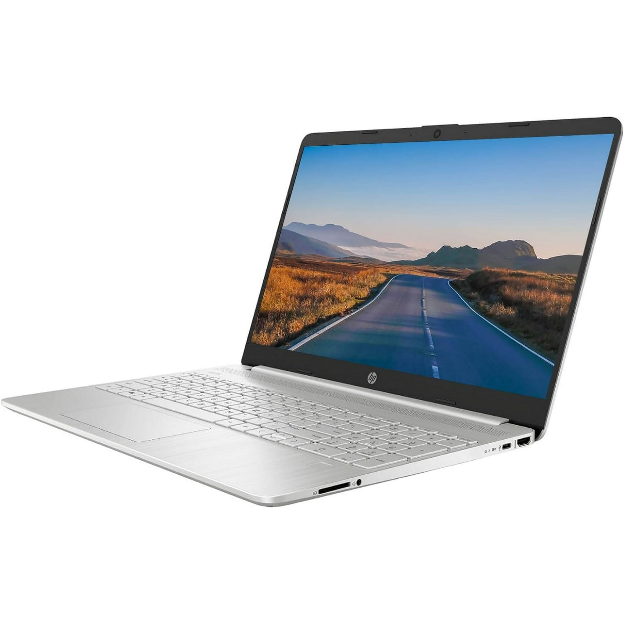 HP 15 15.6" HD Touch IPS [Windows 11 Pro] Business Laptop Computer, Intel Core i3-1215U, 32GB RAM, 1TB SSD, Long Battery Life, Wi-Fi, Bluetooth, HDMI, Silver image 3