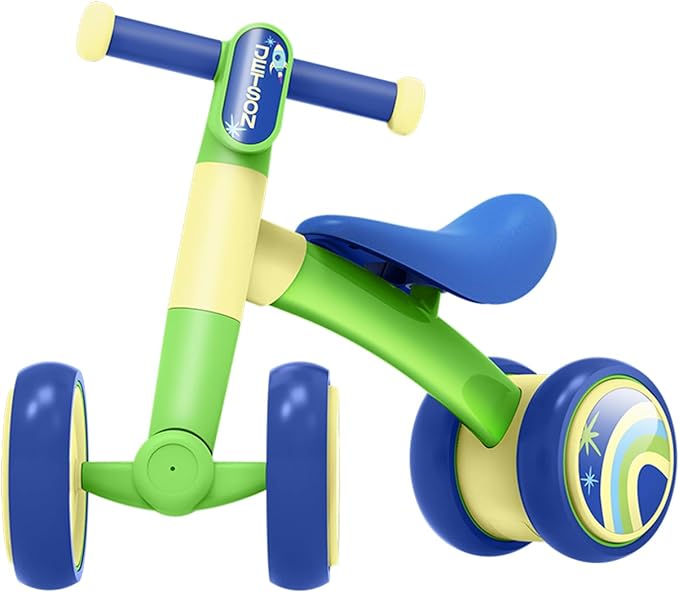 Jetson Bounce Balance Bike, Four Wheels, Ride on, Indoor and Outdoor, Lightweight, Ages 12-24 Months image 1