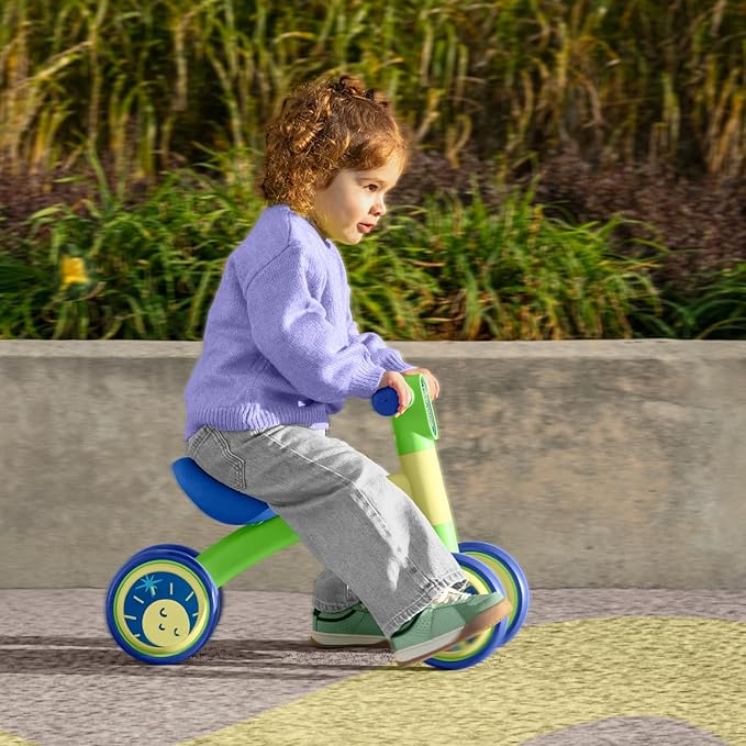 Jetson Bounce Balance Bike, Four Wheels, Ride on, Indoor and Outdoor, Lightweight, Ages 12-24 Months image 3