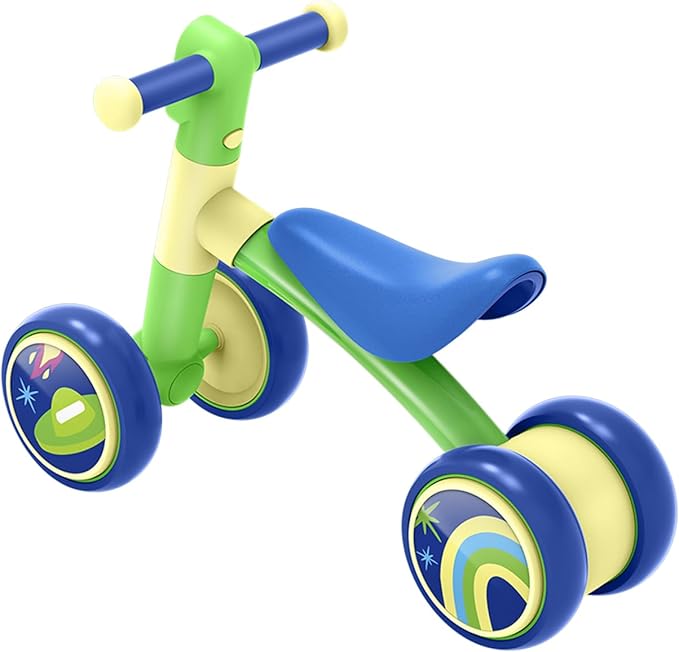 Jetson Bounce Balance Bike, Four Wheels, Ride on, Indoor and Outdoor, Lightweight, Ages 12-24 Months image 5