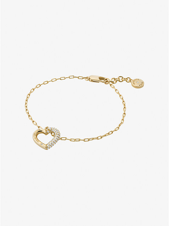 Pavé Heart Bracelet image 1