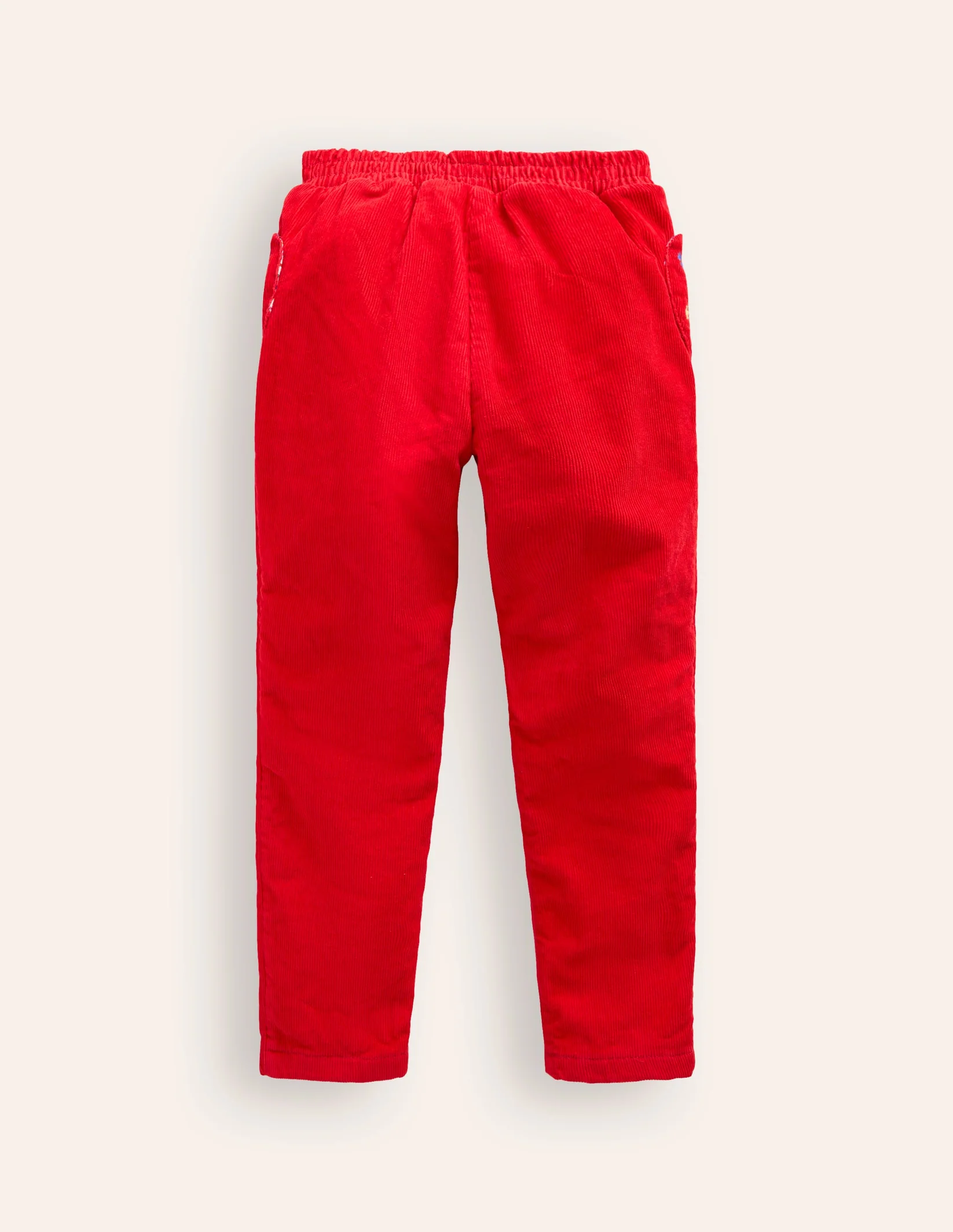 Lined Pull-on Cord Pants image 2