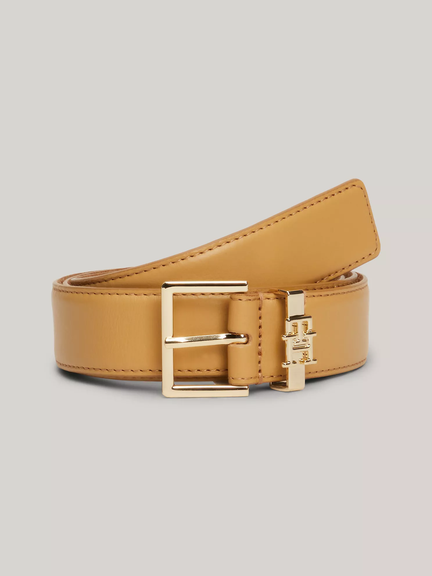 TH Logo Leather Belt image 1