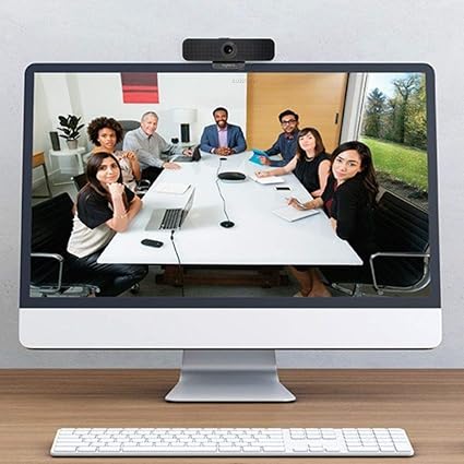 Logitech C925-E Webcam, HD 1080p/30fps Video Calling, Light Correction, Autofocus, Clear Audio, Privacy Shade, Works with Skype Business, WebEx, Lync, Cisco, PC/Mac/Laptop/Macbook - Black image 6