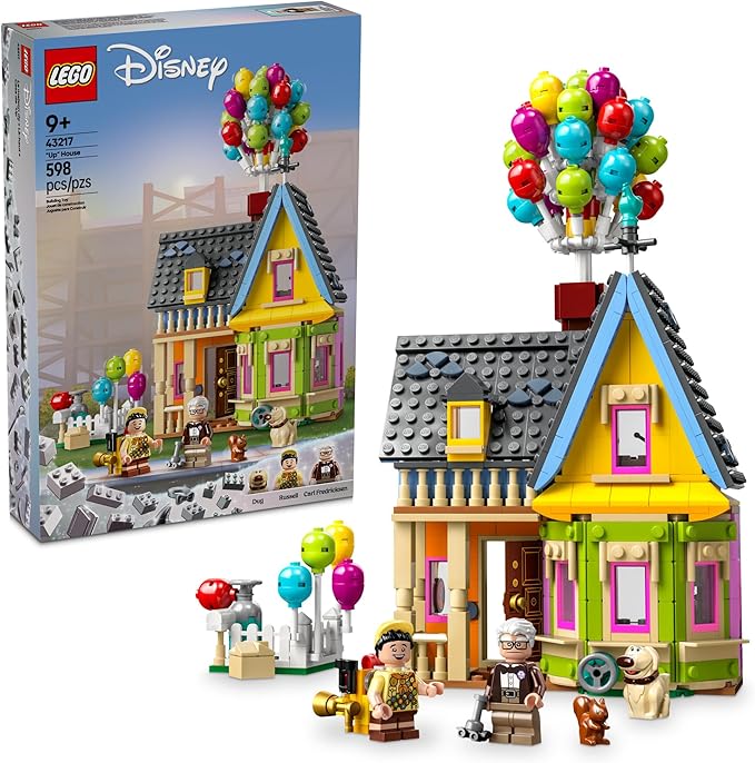 LEGO Disney and Pixar ‘Up’ House, Classic Disney Celebration Building Toy Set for Kids and Movie Fans Ages 9 and Up, A Fun Gift for Disney Fans and Anyone Who Loves Creative Play, 43217 image 1