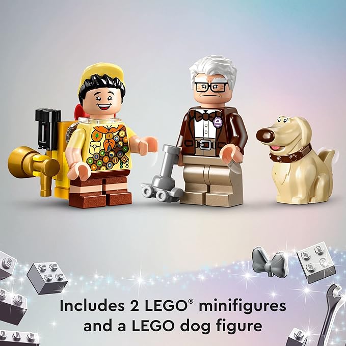 LEGO Disney and Pixar ‘Up’ House, Classic Disney Celebration Building Toy Set for Kids and Movie Fans Ages 9 and Up, A Fun Gift for Disney Fans and Anyone Who Loves Creative Play, 43217 image 6