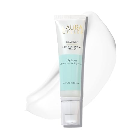 LAURA GELLER NEW YORK Spackle Primer - Hydrate - Super-Size 2 Fl Oz - Hyaluronic Acid Makeup Primer for Mature Skin image 1