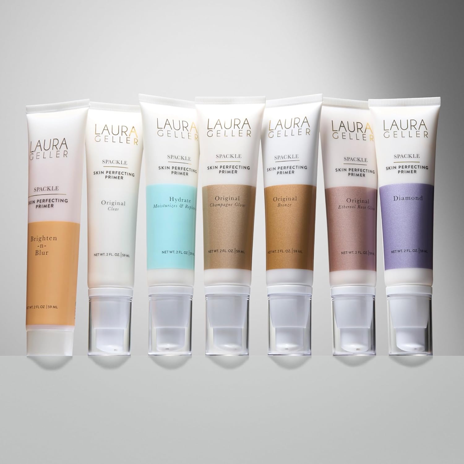 LAURA GELLER NEW YORK Spackle Primer - Hydrate - Super-Size 2 Fl Oz - Hyaluronic Acid Makeup Primer for Mature Skin image 5